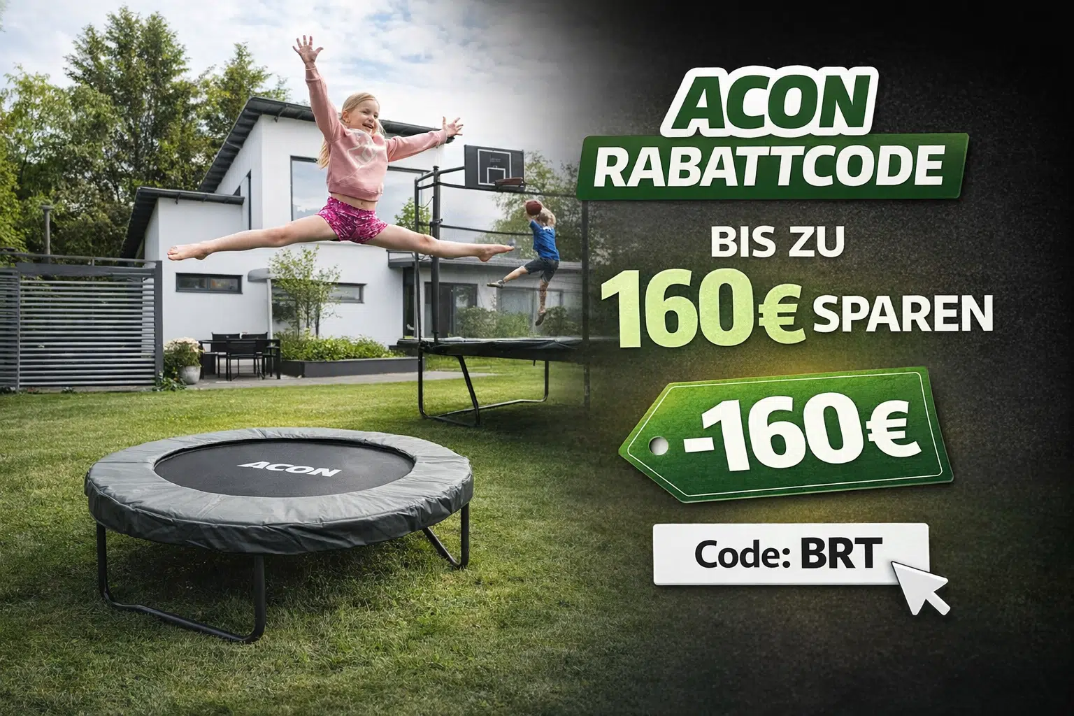 ACON trampolin rabattcode